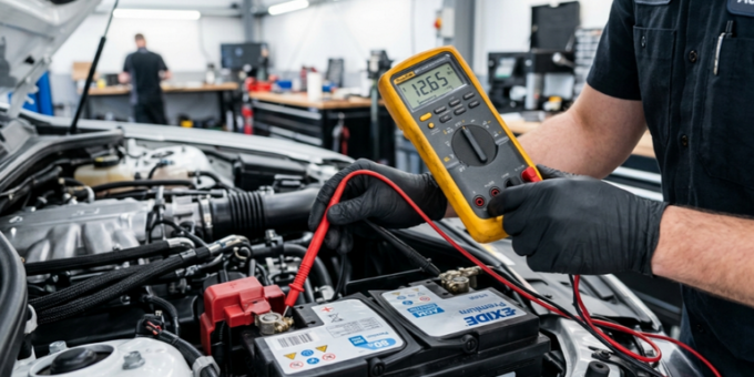 how to check car battery health